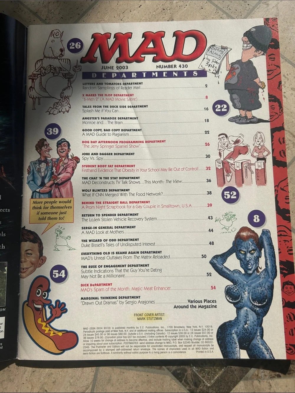 MAD magazine magazine collectible